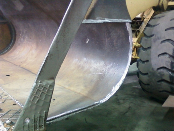 Loader Bucket Before